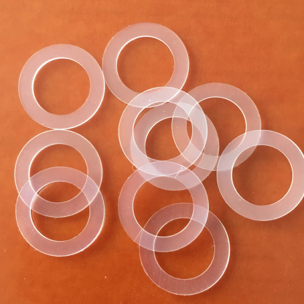White nylon gasket