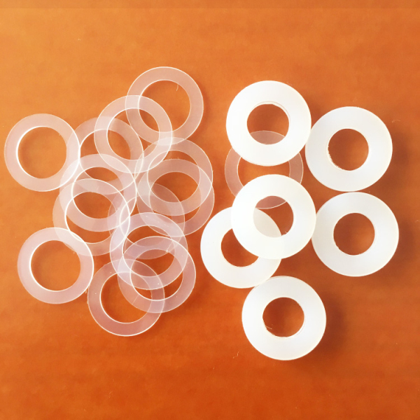 White nylon gasket